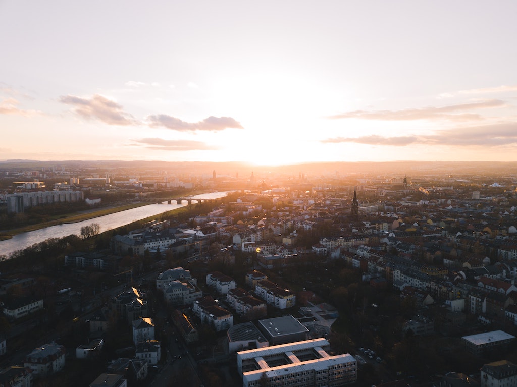 Dresden Vogelperspektive