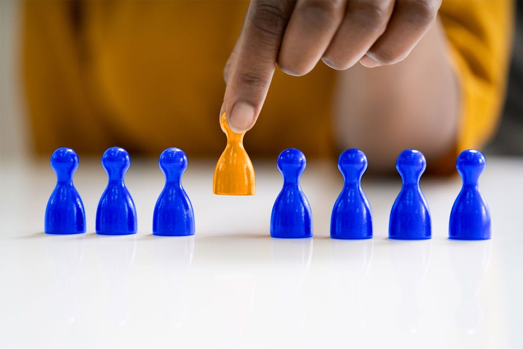 Auswahl Spielfiguren