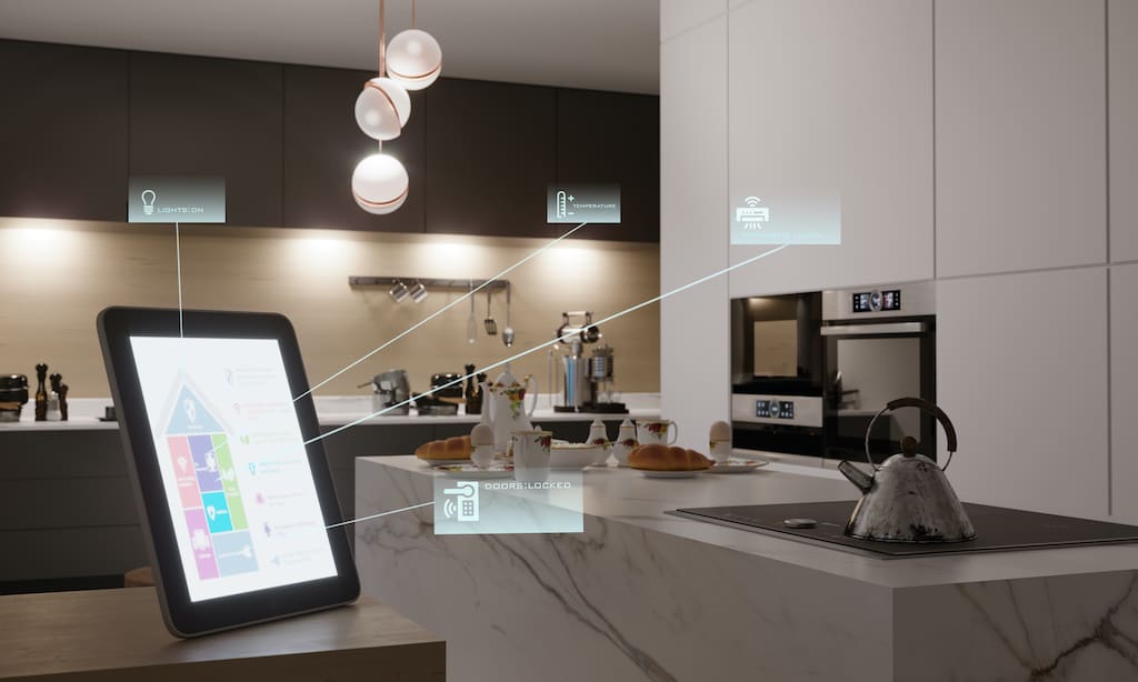 Smart Home Steuerung Küche